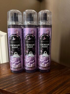 Bath & Body Works Icescream Float scent 3 bottles in lot NWT